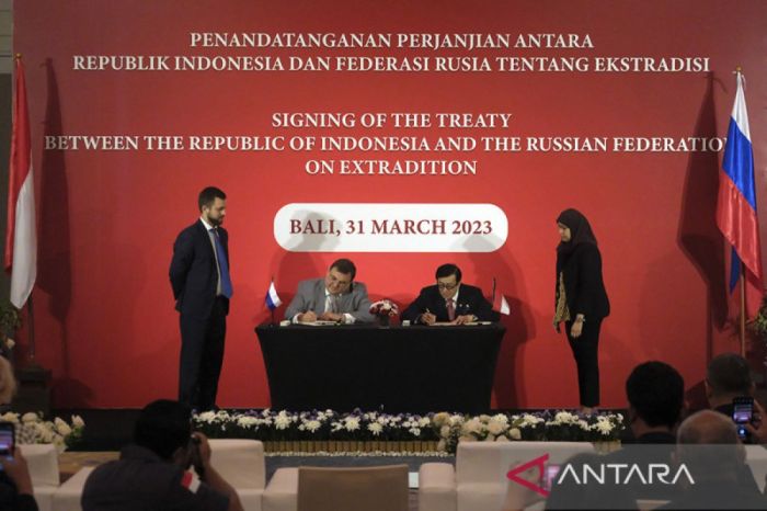 Indonesia tandatangani perjanjian ekstradisi dengan Rusia - ANTARA News Indonesia Diundang Rusia, Bukti Diplomasi Semakin Diperhitungkan