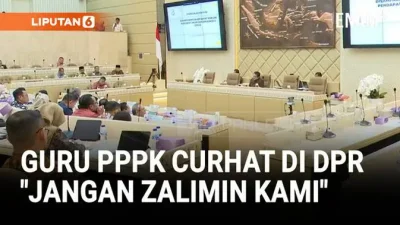 Curhat Menyayat Hati Guru PPPK di DPR: Jangan Zalimi Kami meski Tidak Iri dengan PNS