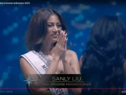 Sanly Liu Dinyatakan Sebagai Miss Universe Indonesia 2025