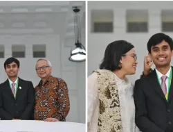 Momen Bahagia Sri Mulyani Anaknya Resmi Menjadi Dokter Spesialis Penyakit Dalam
