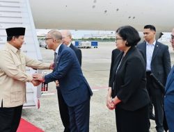 Prabowo Tiba di Jepang untuk Kunjungi Paviliun Indonesia di Expo 2025 Osaka