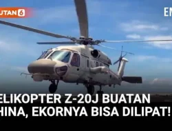 Helikopter Z-20J Buatan China Perkenalan Perdana di Pameran Tianjin