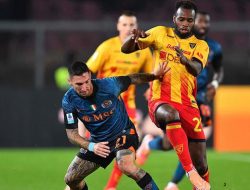 Hasil Liga Italia Lecce vs Napoli: Tuan Rumah Gagal Penalti, Anguissa Selamatkan Tim