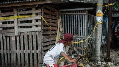 Titik Permukiman Warga Cikande Tercemar Radioaktif Cesium-137