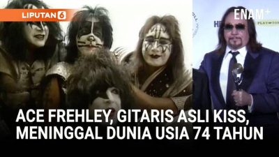 Gitaris Band Legendaris KISS Ace Frehley Meninggal Dunia di Usia 74 Tahun