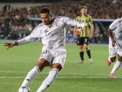 Hasil Kairat vs Real Madrid: Kylian Mbappe Cetak Hattrick, Los Blancos Menang Besar di Kazakhstan
