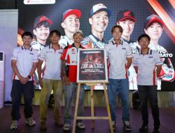 Mitra Bengkel Bertemu Pembalap Idemitsu Honda Team Asia Jelang MotoGP Mandalika