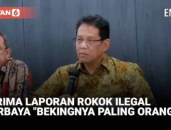 Terima Laporan Rakyat tentang Rokok Ilegal, Purbaya: Diduga Didukung Orang Cukai!