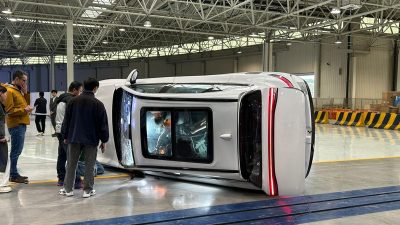 Uji Keamanan Publik Pertama di Wuhu China oleh LEPAS L8 dan Hasilnya