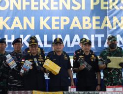 Bea Cukai Kalimantan Barat Lakukan 437 Penindakan dengan Total Nilai Tindakan