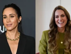 Adu Gaya Formal Meghan Markle dan Kate Middleton di Hari yang Sama