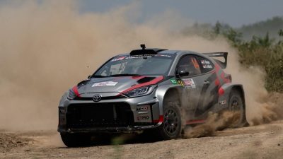 Sapu Bersih Lima Seri, Ryan Nirwan dan TGRI Unggul di Sprint Rally 2025