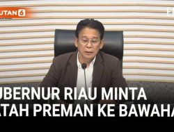 Modus Licik Gubernur Riau Minta Jatah Preman kepada Anak Buah KPK Bongkar