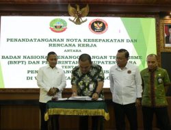 Nota Kesepahaman BNPT dan Pemkab Blora untuk Cegah Paham Radikalisme