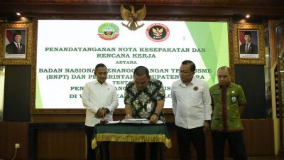 Nota Kesepahaman BNPT dan Pemkab Blora untuk Cegah Paham Radikalisme
