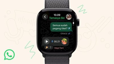 Aplikasi WhatsApp Hadir di Apple Watch, Simak Deretan Fiturnya