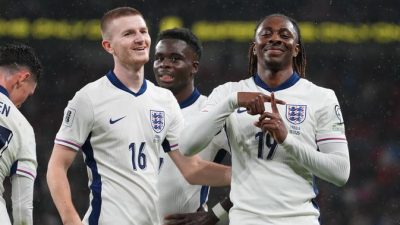Duo Arsenal Bawa Tim Nasional Inggris Raih Kemenangan di Wembley
