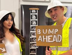 Pesona Aurelie Moeremans Pamer Baby Bump Tampil Glowing dan Menawan