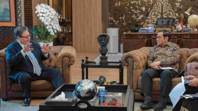 Pramono Temui Menko Airlangga untuk Usulan Revitalisasi Kawasan Kota Tua dan RS Sumber Waras