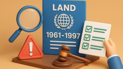 Cek Kembali Sertifikat Tanah 1961–1997 Sebelum Terjadi Sengketa