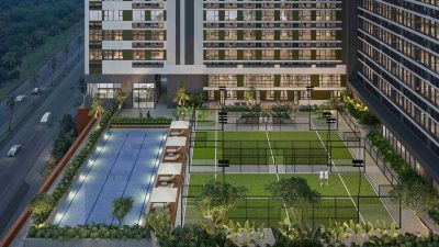 Padel di Kolam Pertama di Serpong, Tower The Scott Diserah Terimakan Akhir 2026