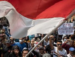 Empat Orang Ditangkap Polisi dalam Aksi Demo Pemakzulan Bupati Pati