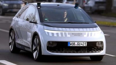 Uji Coba Robotaxi Tanpa Setir dan Pedal oleh Volkswagen