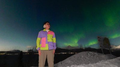 Catatan Penulis Ajak Mitra Kerja ke Eropa Terharu Lihat Aurora dan Langit Subuh