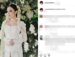 Pesona Selebgram Amanda Zahra Menikah Lagi Sebagai Pengantin Sunda
