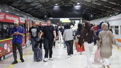 91 Persen Tiket Kereta Jarak Jauh Ludes Terjual Selama Nataru 2025-2026
