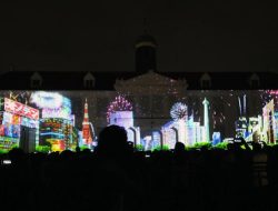 Malam Tahun Baru 2025 di Kota Tua Dimeriahkan Jakarta Light Festival Tanpa Kembang Api