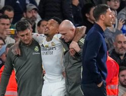 Cedera Militao Perburuk Situasi Jelang Duel Kontra Manchester City setelah Kalah 0-2