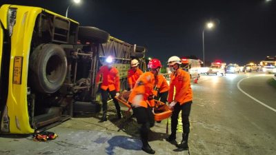 16 Korban Jiwa, Bus Berangkat dari Jatiasih Menuju Yogyakarta