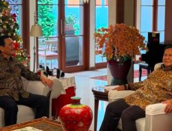 Rombongan Prabowo dan Didit Kunjungi Rumah Luhut Saat Hari Natal