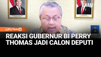 Reaksi Perry Warjiyo terhadap Thomas Keponakan Prabowo sebagai Calon Deputi Gubernur BI