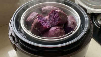 Topping Ubi Jalar Kukus Enak dan Empuk untuk Camilan Sehat Penuh Gizi