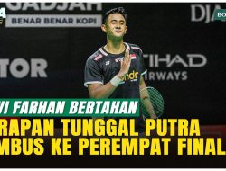 Drama Alwi Farhan Lolos ke Perempat Final Indonesia Masters 2026