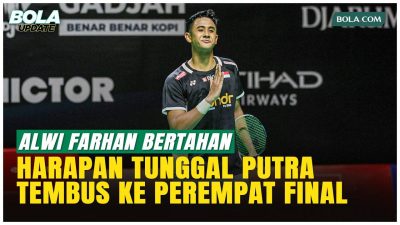 Drama Alwi Farhan Lolos ke Perempat Final Indonesia Masters 2026