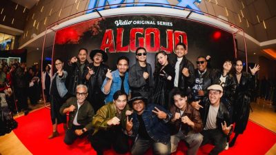 Keseruan Konferensi Pers Original Series Algojo Debut Arya Saloka di Serial Laga