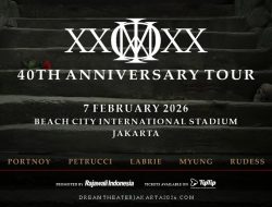 Dream Theater Rayakan 40 Tahun Karier dengan Konser “An Evening With di Jakarta
