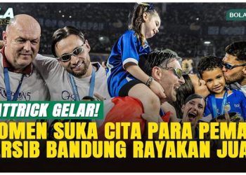 Selebrasi Meriah Persib Bandung Usai Menjadi Juara BRI Super League 2025/2026