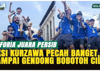 Aksi Lucu Kurzawa Di Pawai Juara Persib Bandung Menghebohkan Bobotoh
