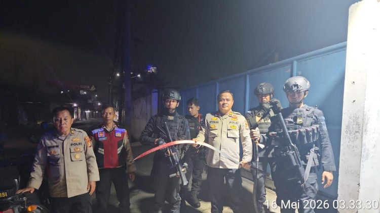 Jejak Parang 1 Meter di Tempat Tawuran di Kosambi