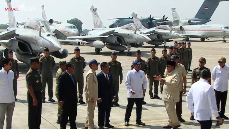 Pesan Prabowo Usai Kedatangan Jet Tempur Rafale dan Rudal Canggih di Indonesia