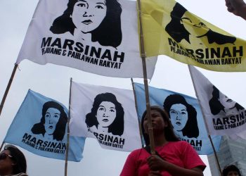Prabowo Janji Resmikan Museum Marsinah di Depan Massa Buruh