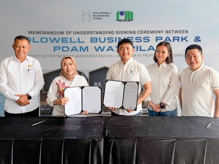 Dorong Industri Logistik, Hadirkan Infrastruktur Air Bersih di Holdwell Business Park
