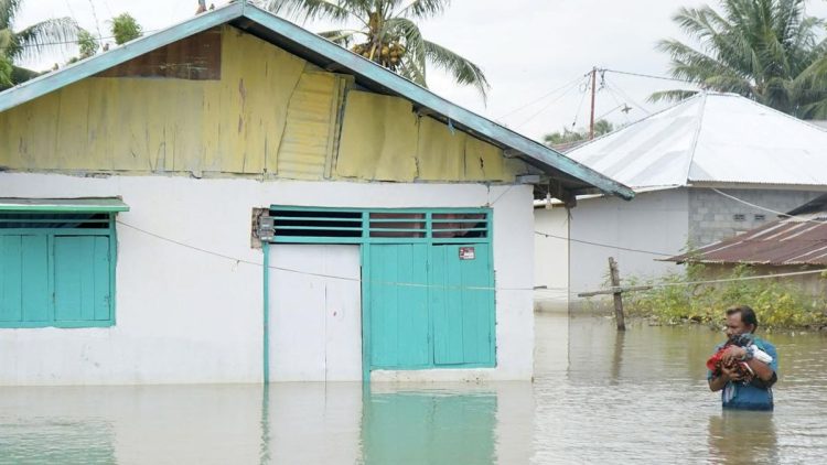 10 Kelurahan di Gorontalo Terendam Banjir dan 2692 Jiwa Terdampak