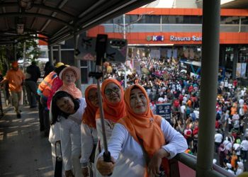 Antusiasme Jakarta dalam CFD Perdana di Rasuna Said