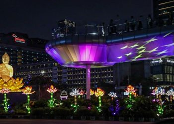 Gemerlap Waisak di Jakarta Pusat