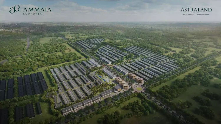 Direkonsep Ammaia Ecoforest, Astra Property Sesuaikan Harga dan Desain Baru